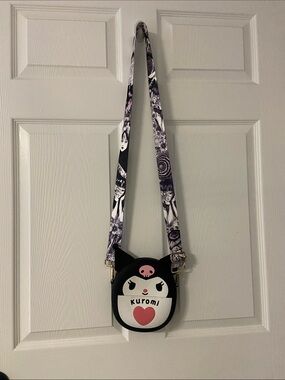 KUROMI Black FUN NOVELTY Silicone Crossbody Bag